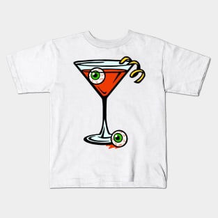 Eyeball With A Twist Kids T-Shirt